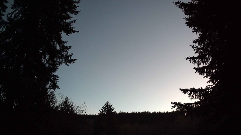 Pacific Northwest skyline timelapse on Apr 8th, 2026 at 8:15 PM
