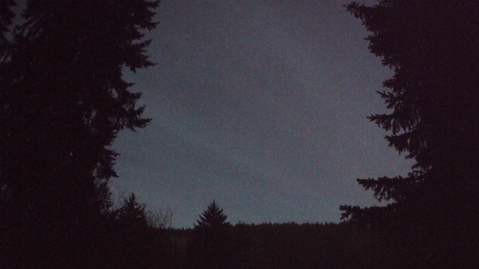 Pacific Northwest skyline timelapse on Apr 8th, 2026 at 5:58 AM