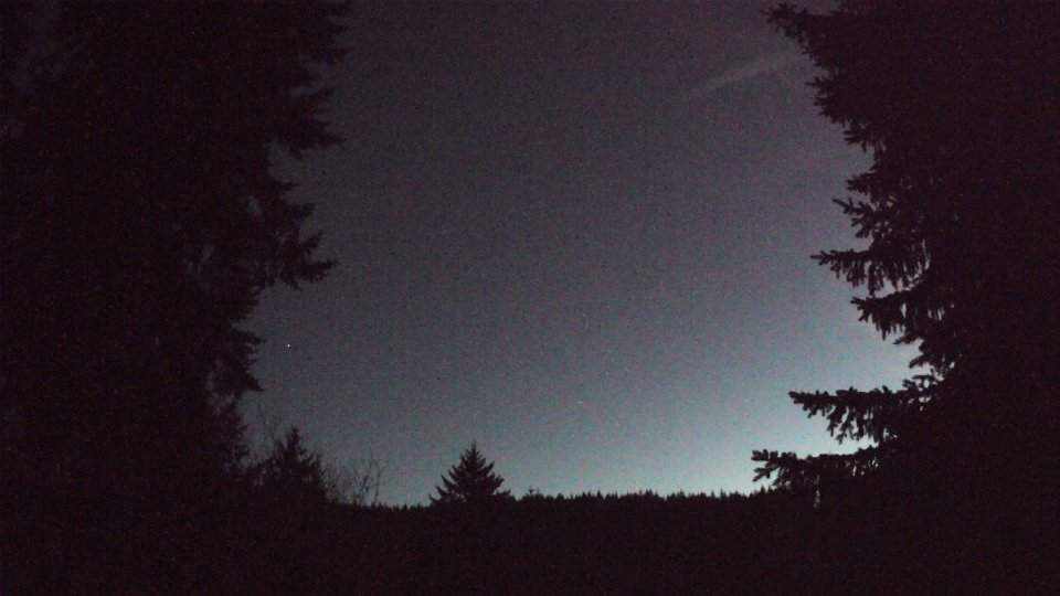 Pacific Northwest skyline timelapse on Apr 8th, 2026 at 8:34 PM