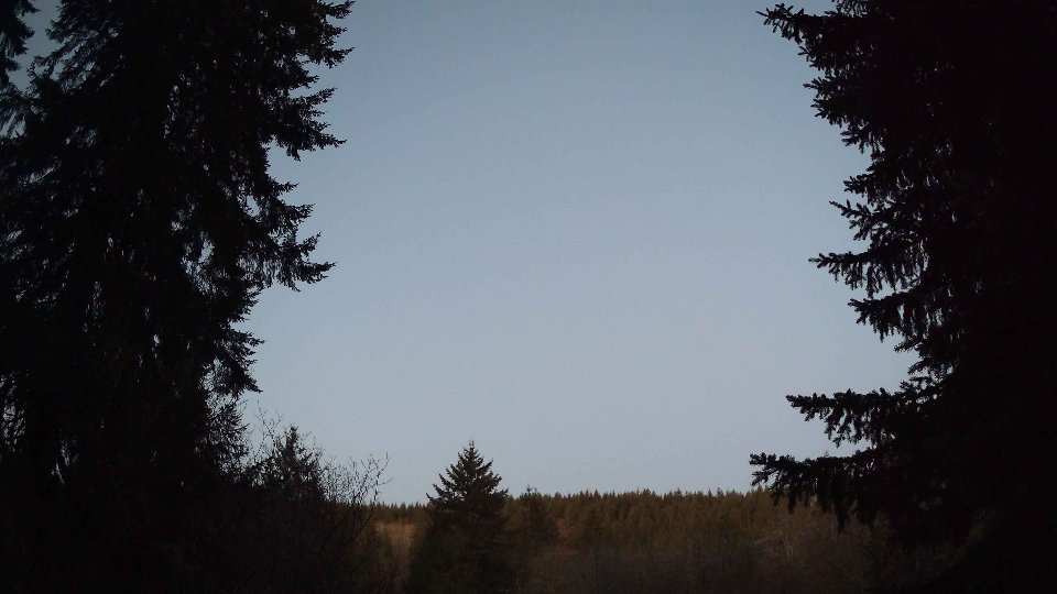 Pacific Northwest skyline timelapse frame from Apr 9th, 2026 at 6:15 AM