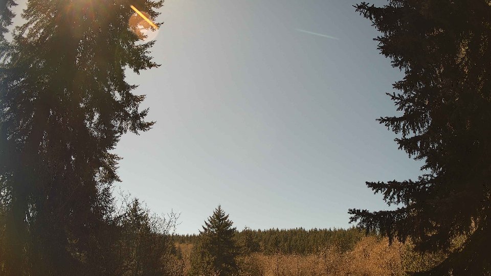 Pacific Northwest skyline timelapse frame from Apr 9th, 2026 at 1:00 PM