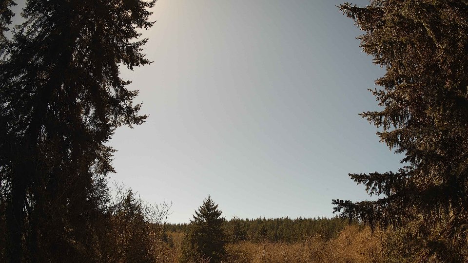 Pacific Northwest skyline timelapse frame from Apr 9th, 2026 at 1:45 PM