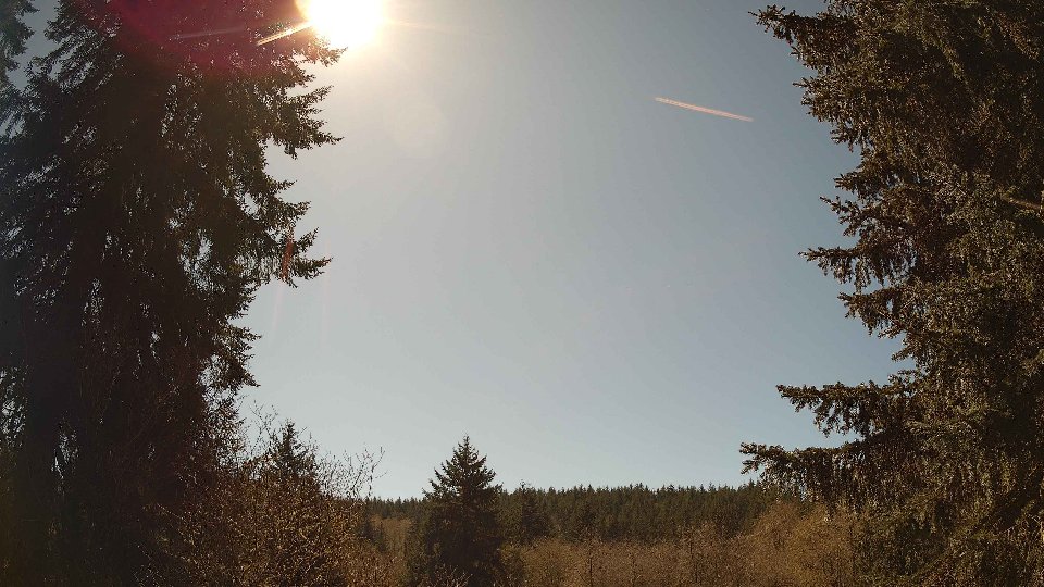 Pacific Northwest skyline timelapse frame from Apr 9th, 2026 at 2:15 PM