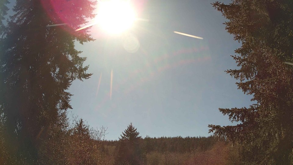 Pacific Northwest skyline timelapse frame from Apr 9th, 2026 at 2:45 PM