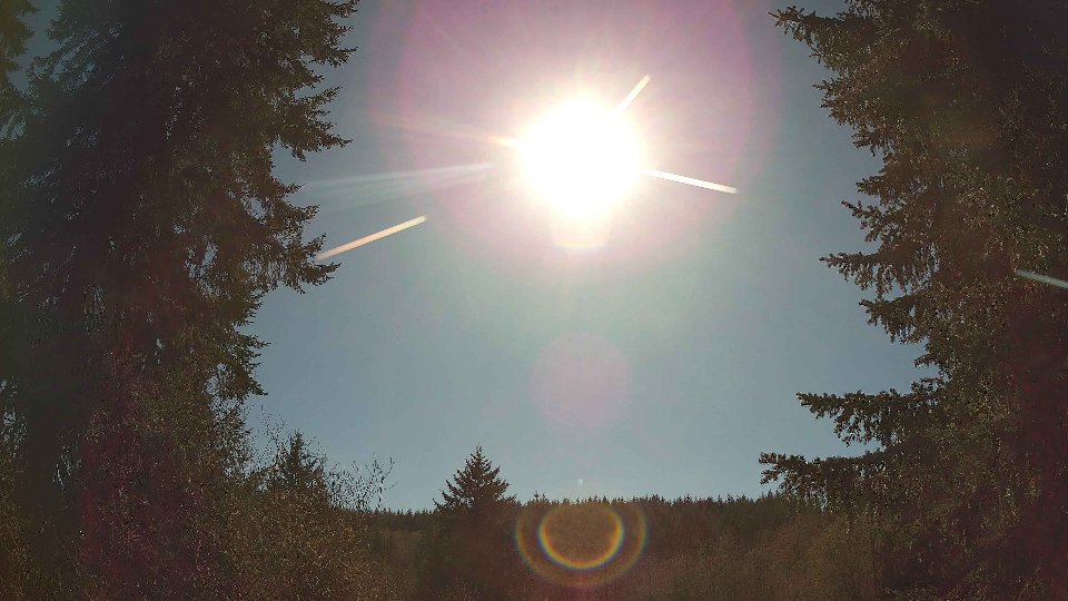 Pacific Northwest skyline timelapse frame from Apr 9th, 2026 at 3:45 PM