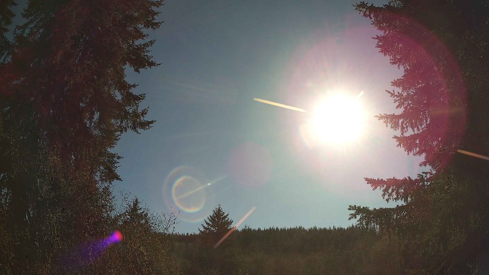 Pacific Northwest skyline timelapse frame from Apr 9th, 2026 at 4:45 PM