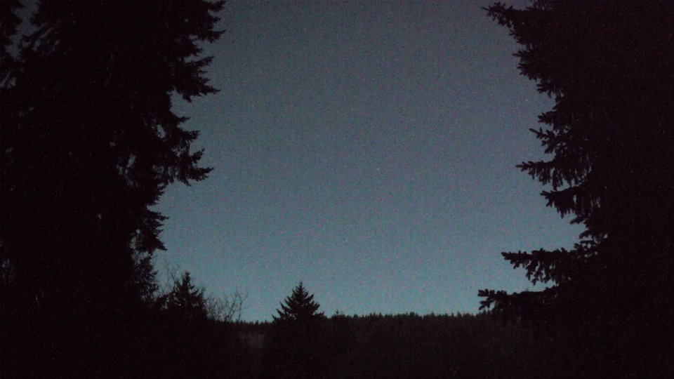 Pacific Northwest skyline timelapse frame from Apr 9th, 2026 at 5:58 AM