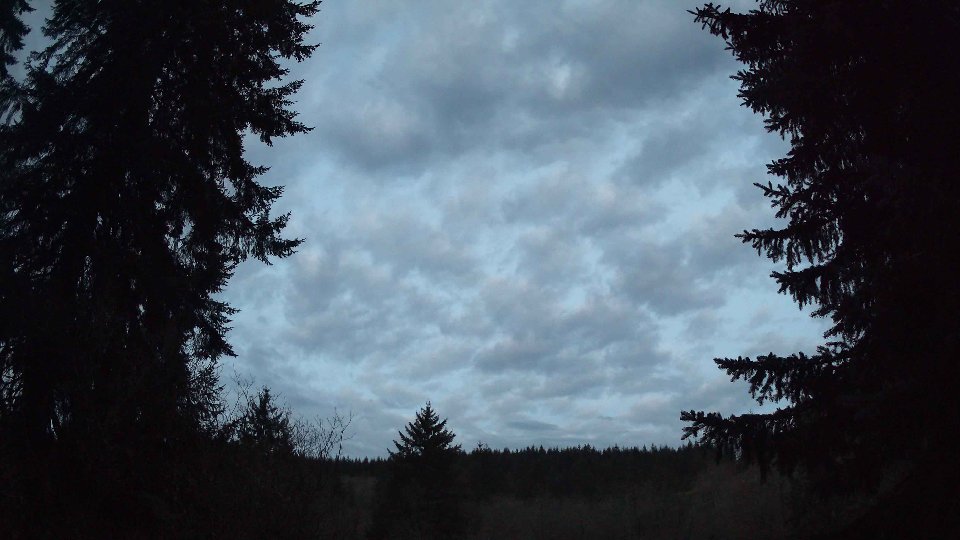 Pacific Northwest skyline timelapse frame from Apr 10th, 2026 at 6:15 AM