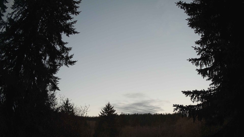 Pacific Northwest skyline timelapse frame from Apr 10th, 2026 at 6:45 AM