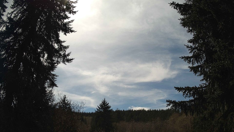 Pacific Northwest skyline timelapse frame from Apr 10th, 2026 at 2:00 PM