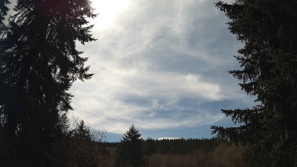 Pacific Northwest skyline timelapse frame from Apr 10th, 2026 at 2:15 PM