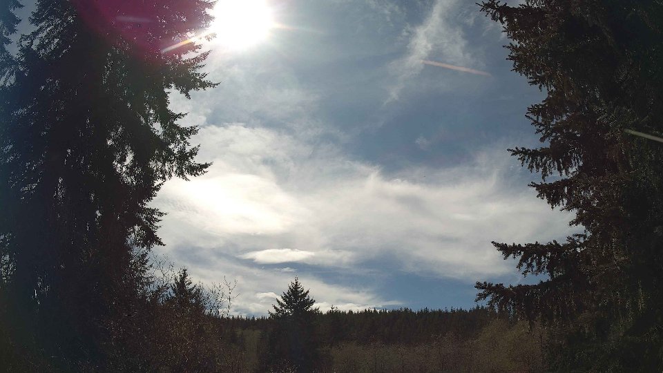 Pacific Northwest skyline timelapse frame from Apr 10th, 2026 at 2:30 PM