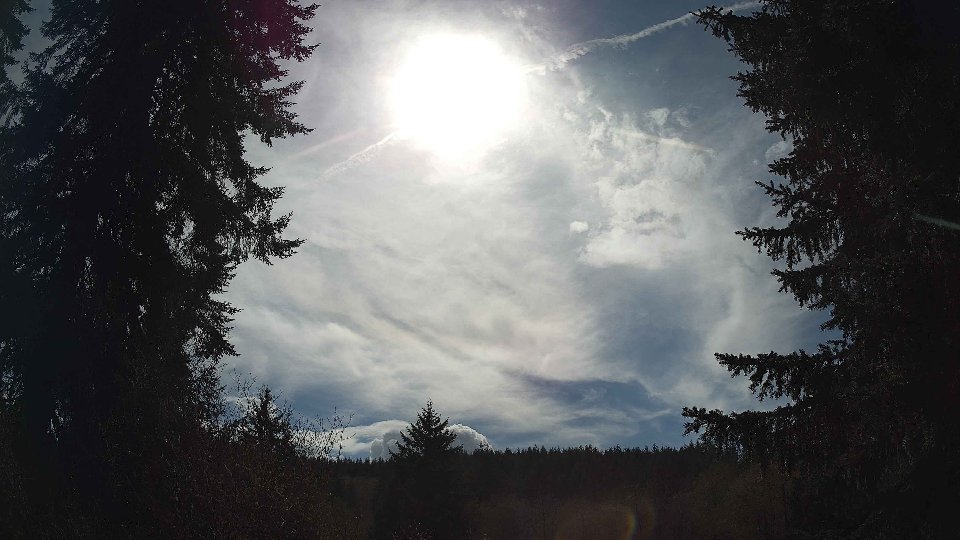 Pacific Northwest skyline timelapse frame from Apr 10th, 2026 at 3:15 PM