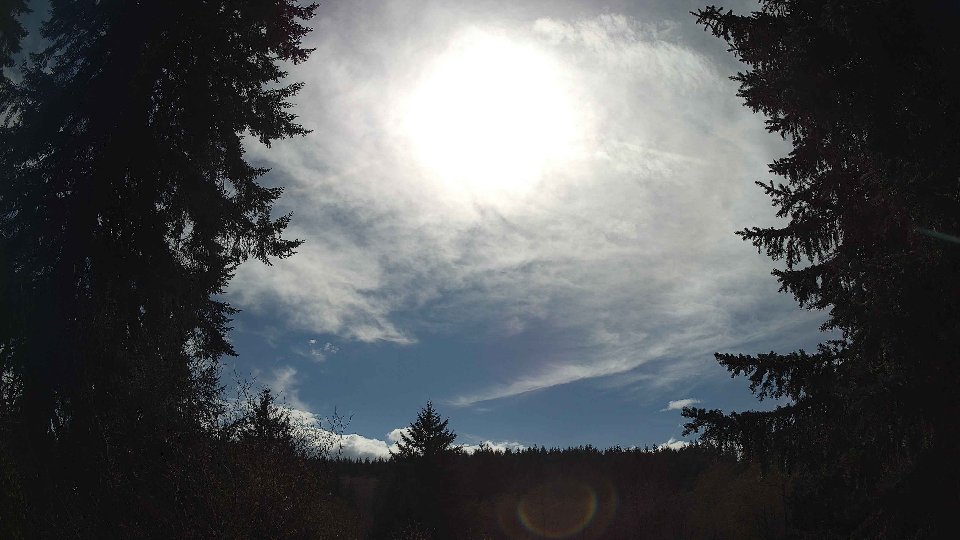 Pacific Northwest skyline timelapse frame from Apr 10th, 2026 at 3:30 PM