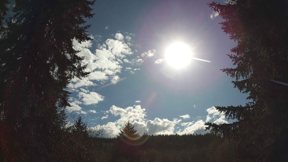 Pacific Northwest skyline timelapse frame from Apr 10th, 2026 at 4:15 PM