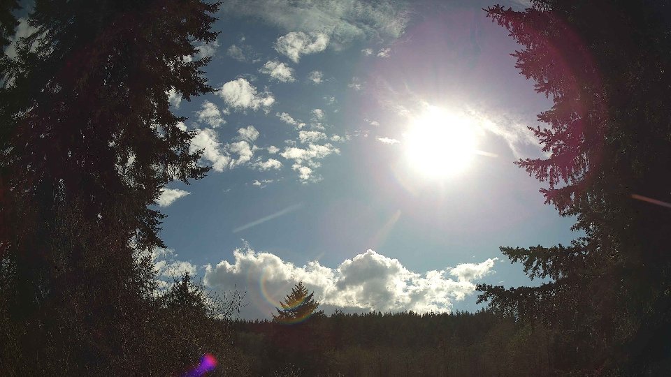 Pacific Northwest skyline timelapse frame from Apr 10th, 2026 at 4:30 PM