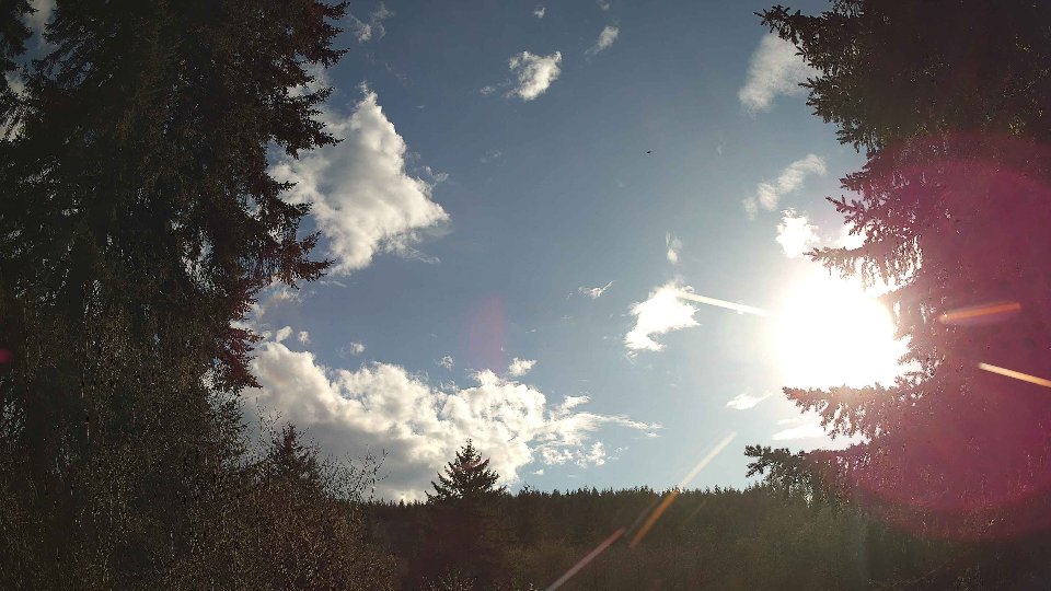 Pacific Northwest skyline timelapse frame from Apr 10th, 2026 at 5:30 PM