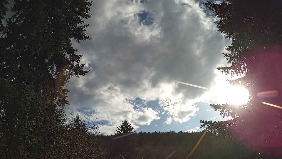 Pacific Northwest skyline timelapse frame from Apr 10th, 2026 at 5:45 PM