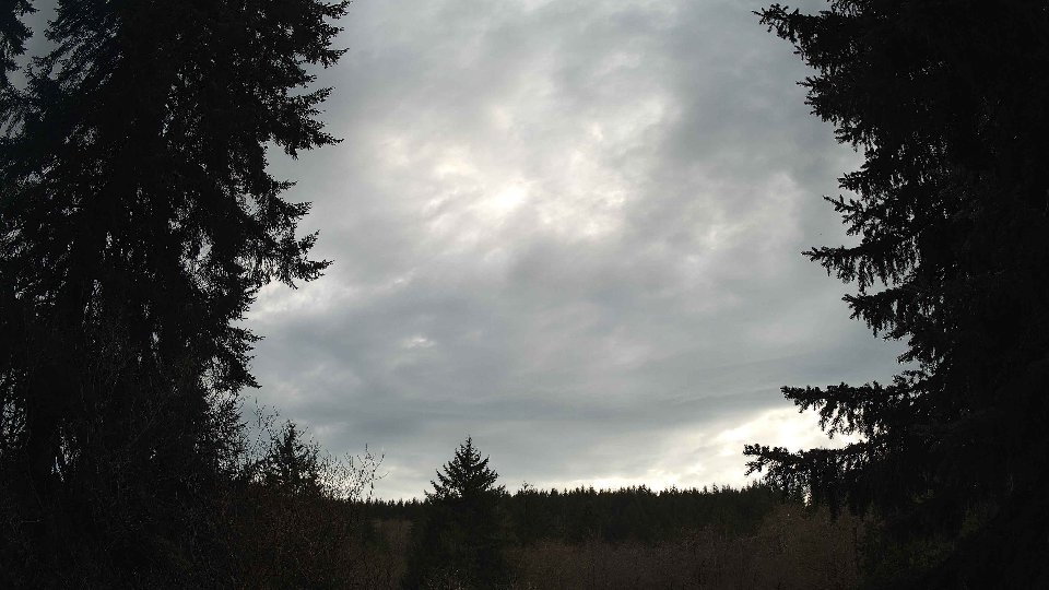 Pacific Northwest skyline timelapse frame from Apr 10th, 2026 at 6:30 PM