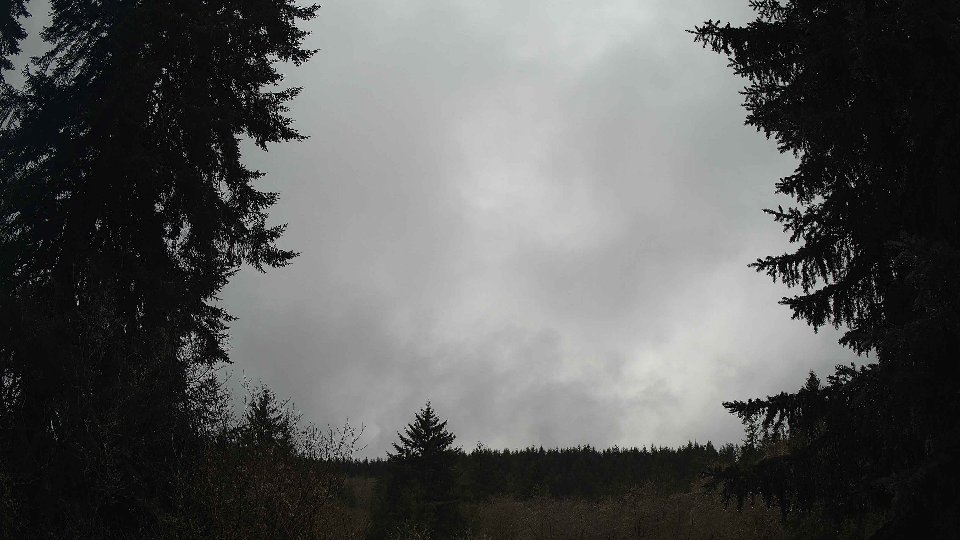 Pacific Northwest skyline timelapse frame from Apr 11th, 2026 at 12:15 PM