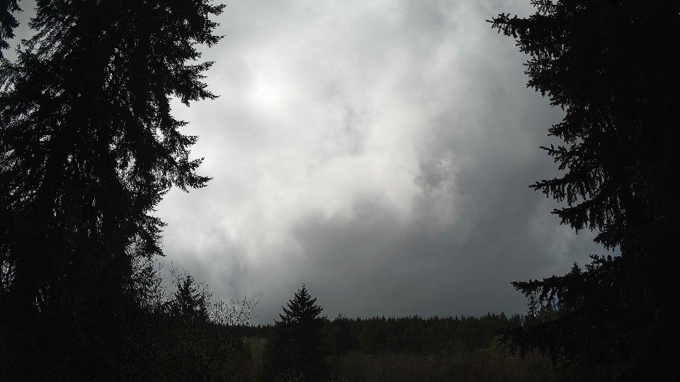 Pacific Northwest skyline timelapse frame from Apr 11th, 2026 at 1:00 PM