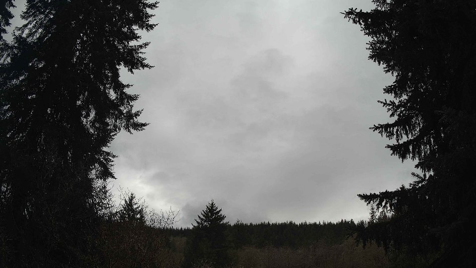Pacific Northwest skyline timelapse frame from Apr 11th, 2026 at 2:30 PM