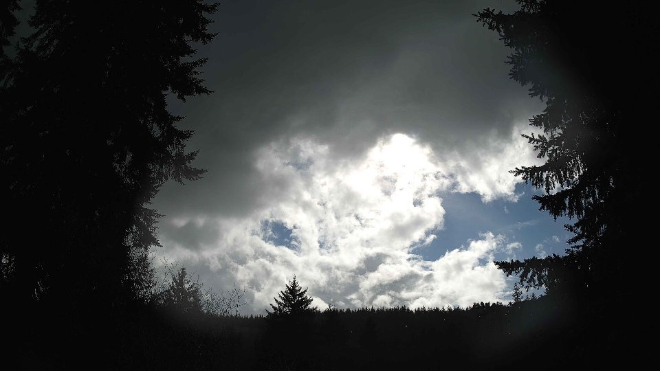 Pacific Northwest skyline timelapse frame from Apr 11th, 2026 at 4:15 PM