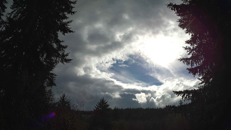 Pacific Northwest skyline timelapse frame from Apr 11th, 2026 at 4:45 PM