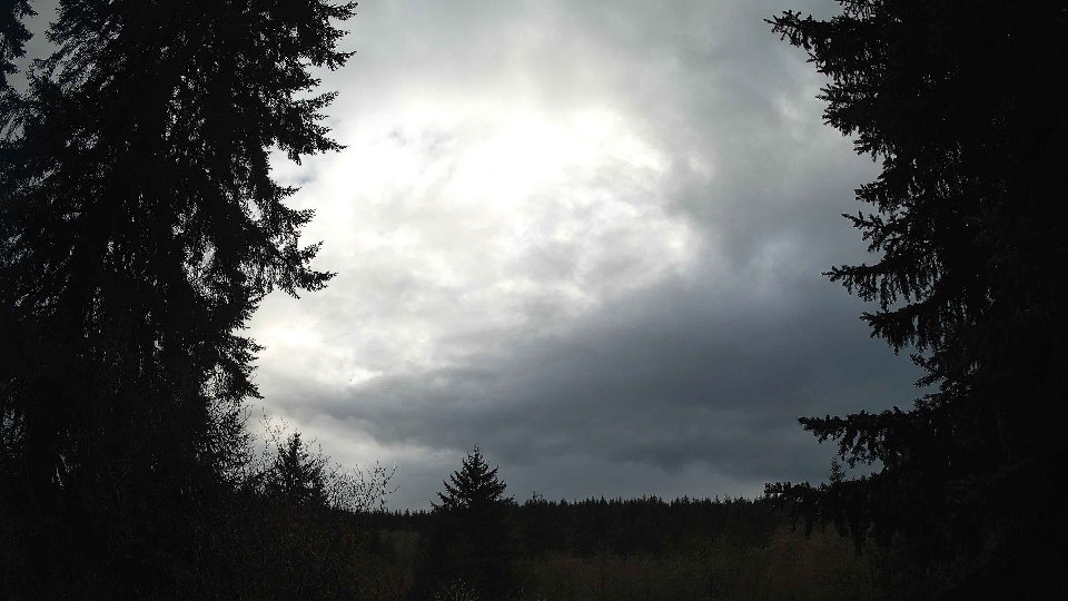 Pacific Northwest skyline timelapse frame from Apr 11th, 2026 at 5:45 PM