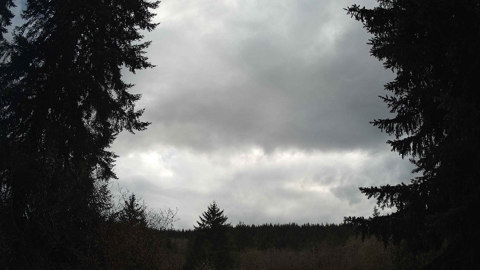 Pacific Northwest skyline timelapse frame from Apr 11th, 2026 at 6:00 PM