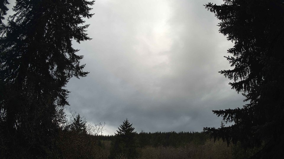 Pacific Northwest skyline timelapse frame from Apr 11th, 2026 at 6:45 PM