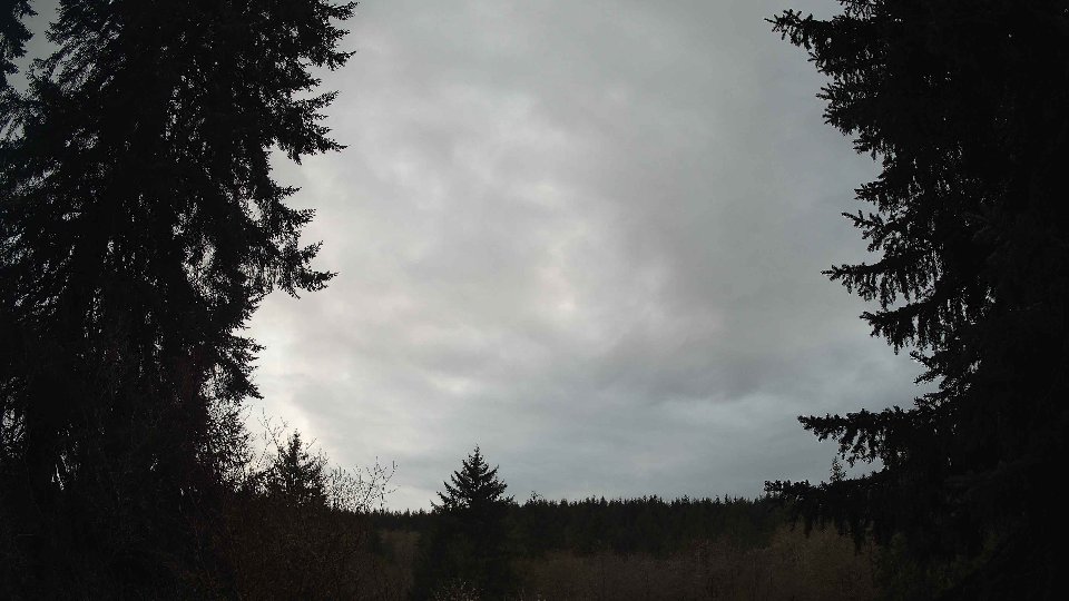 Pacific Northwest skyline timelapse frame from Apr 11th, 2026 at 7:45 PM