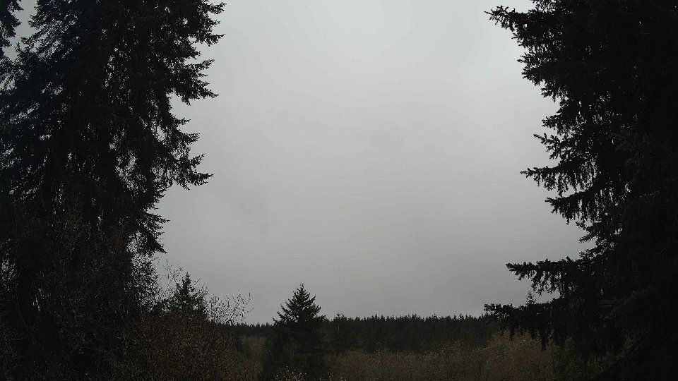 Pacific Northwest skyline timelapse frame from Apr 12th, 2026 at 8:45 AM