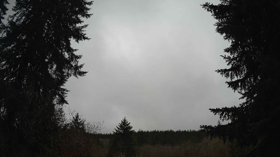 Pacific Northwest skyline timelapse frame from Apr 12th, 2026 at 9:15 AM