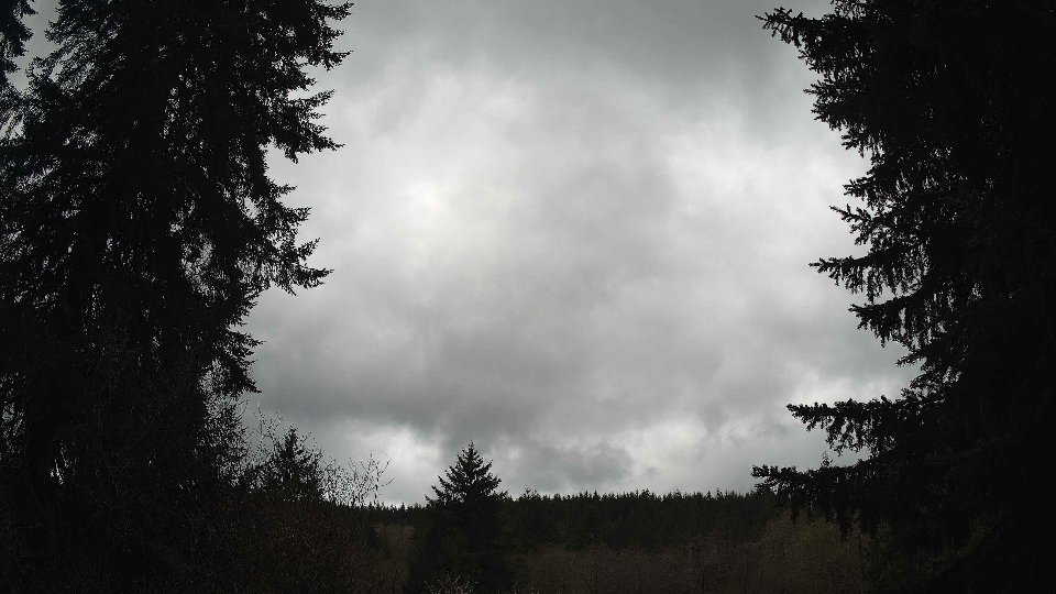 Pacific Northwest skyline timelapse frame from Apr 12th, 2026 at 12:00 PM