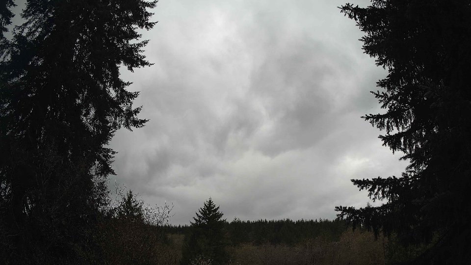 Pacific Northwest skyline timelapse frame from Apr 12th, 2026 at 2:15 PM