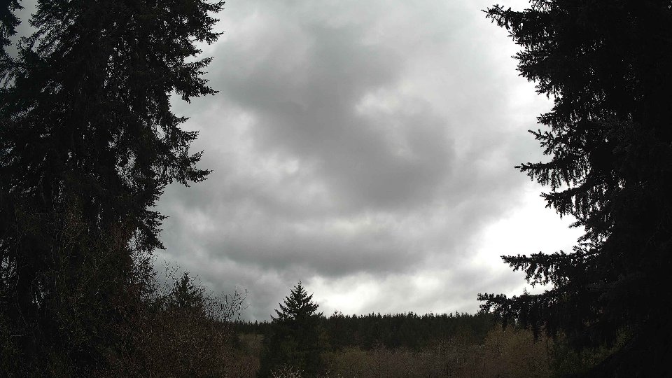 Pacific Northwest skyline timelapse frame from Apr 12th, 2026 at 3:00 PM
