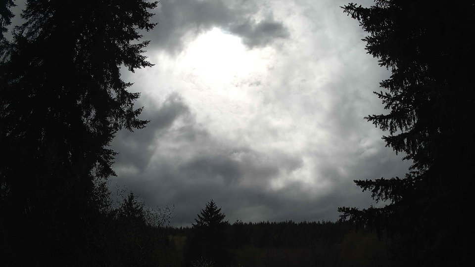 Pacific Northwest skyline timelapse frame from Apr 12th, 2026 at 3:15 PM