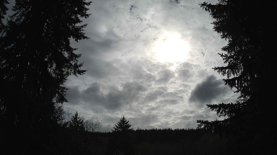 Pacific Northwest skyline timelapse frame from Apr 12th, 2026 at 4:15 PM