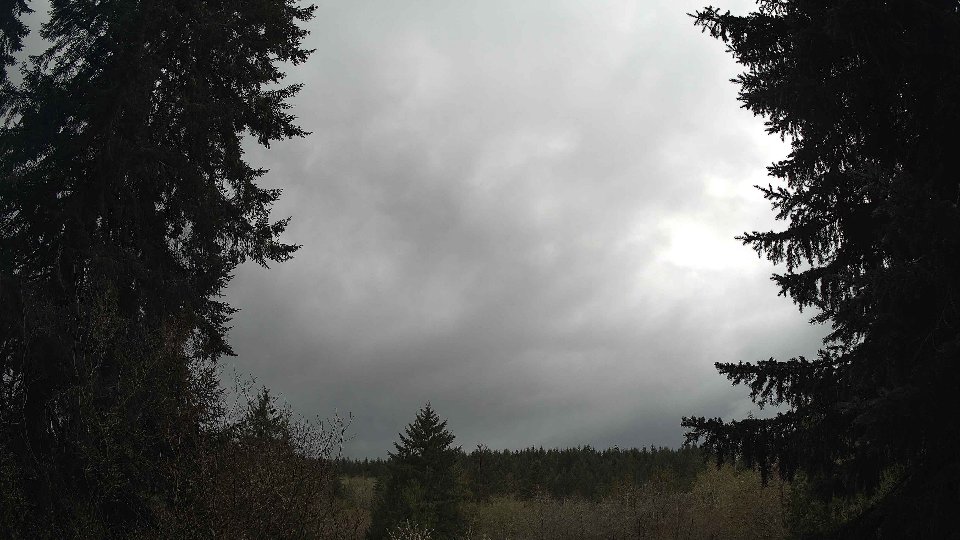 Pacific Northwest skyline timelapse frame from Apr 12th, 2026 at 5:15 PM