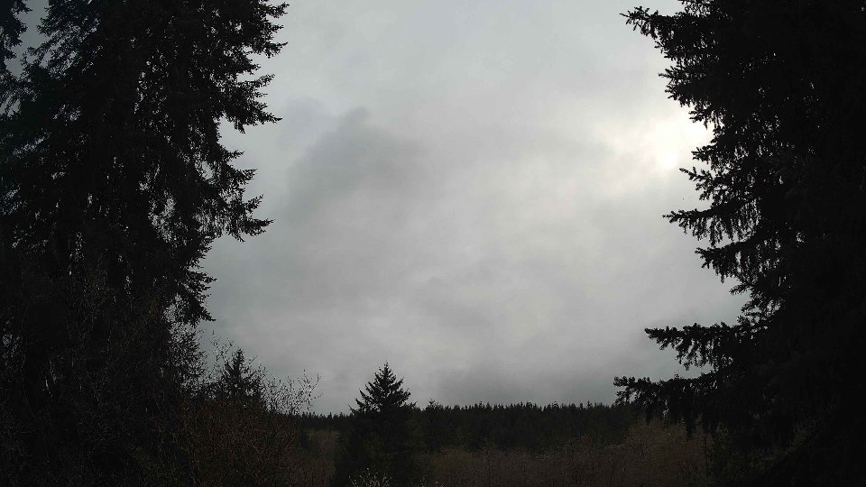 Pacific Northwest skyline timelapse frame from Apr 12th, 2026 at 7:00 PM