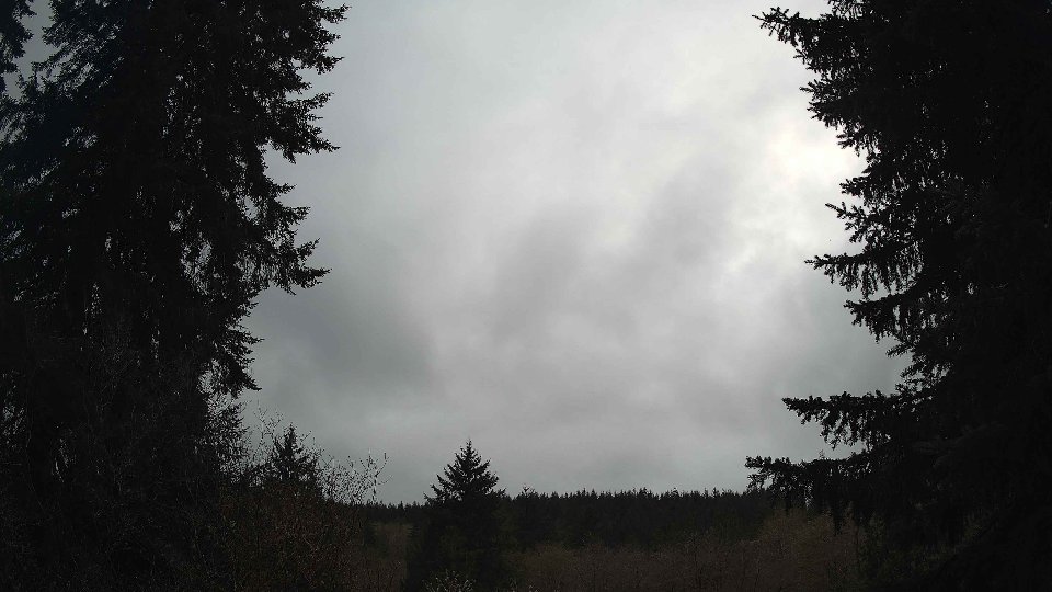 Pacific Northwest skyline timelapse frame from Apr 12th, 2026 at 7:15 PM