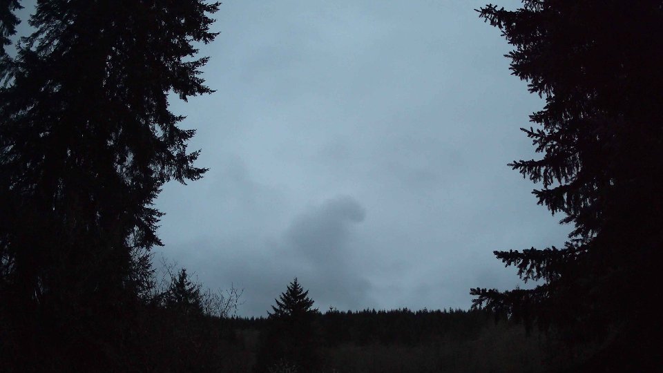Pacific Northwest skyline timelapse frame from Apr 12th, 2026 at 8:15 PM