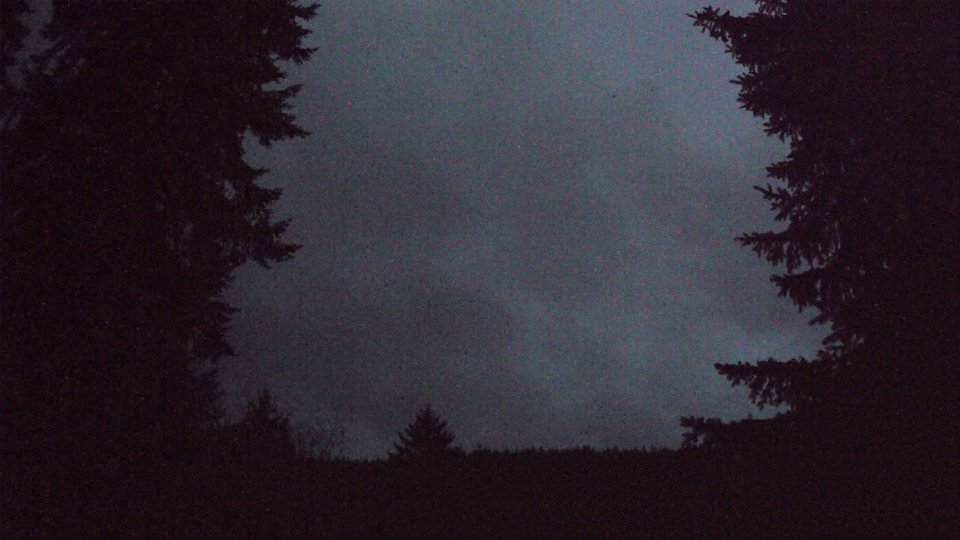 Pacific Northwest skyline timelapse frame from Apr 12th, 2026 at 8:33 PM