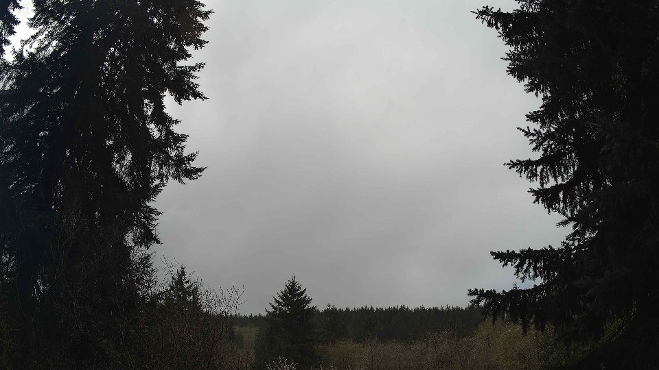 Pacific Northwest skyline timelapse frame from Apr 13th, 2026 at 1:00 PM