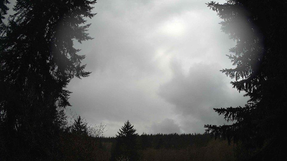 Pacific Northwest skyline timelapse frame from Apr 13th, 2026 at 2:00 PM