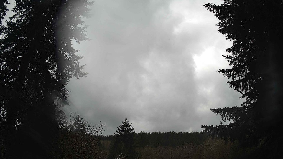 Pacific Northwest skyline timelapse frame from Apr 13th, 2026 at 2:30 PM