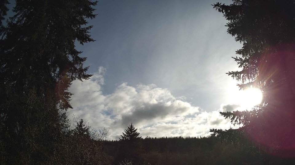 Pacific Northwest skyline timelapse frame from Apr 13th, 2026 at 5:45 PM
