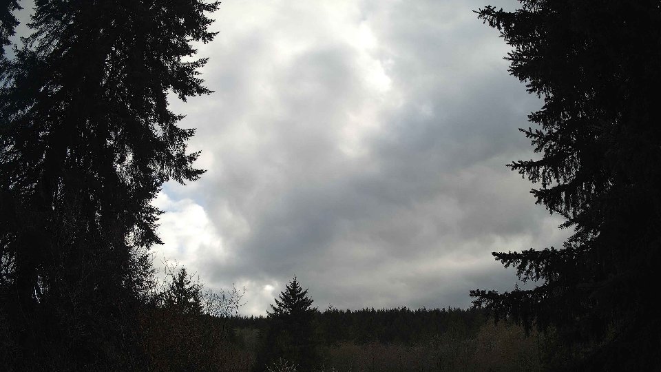 Pacific Northwest skyline timelapse frame from Apr 13th, 2026 at 6:00 PM