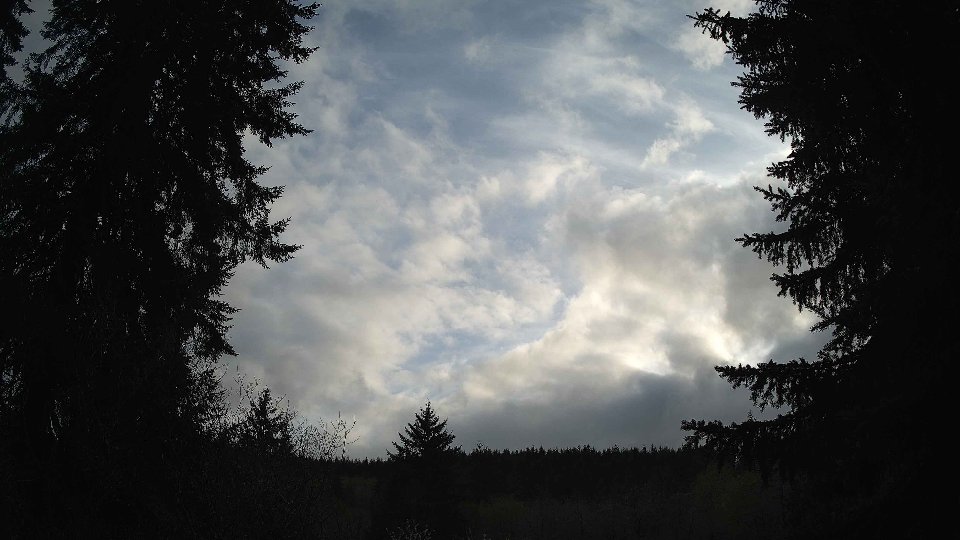 Pacific Northwest skyline timelapse frame from Apr 13th, 2026 at 6:45 PM